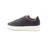 BLAUER BUCK01 dark brown navy marrone scarpe uomo sneakers pelle lacci 42