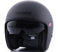 Blauer Pilot 1.1 Monochrome Titan Matte Casco de jet, plata, tamaño XS