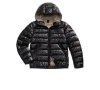 Blauer Chaqueta de plumón ecológico, chaqueta ADAMS USA para hombre 25WBLUC02079 chaqueta, 999EI NEGRO int. beige, L