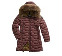Blauer Chaqueta larga impermeable, chaqueta larga de mujer de ondas Lynel 25WBLDK03527, 3527, 250 g., 50ALT RED interior nutria, S