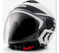 Blauer Demi Jet DJ-01 Graphic B Casco Jet, Bianco, L (58/60)