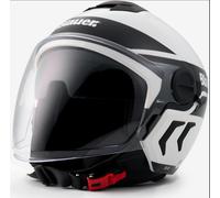 Blauer Demi Jet DJ-01 Graphic B Casco Jet, Blanco, Talla L (58/60)