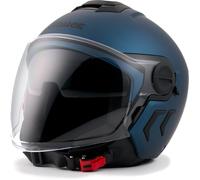 Blauer Demi Jet DJ-01 Monocolor Casco Jet, Mate azul, Talla L (58/60)