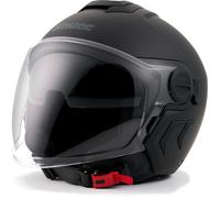 Blauer Demi Jet DJ-01 Monocolor Casco Jet, negro, tamaño L para Hombres