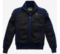 Blauer Easy Air Pro Chaqueta textil para motocicleta, negro/azul, Talla 3XL
