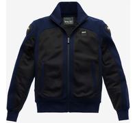 Blauer Easy Air Pro Chaqueta textil para motocicleta, negro/azul, Talla M