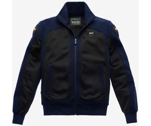 Blauer Easy Air Pro Chaqueta textil para motocicleta, negro-azul, tamaño M para Hombres