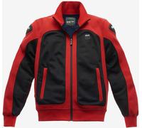 Blauer Easy Air Pro Chaqueta textil para motocicleta, negro/rojo, Talla L
