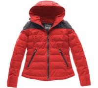 Blauer Easy Winter 2.0 Chaqueta textil para motocicletas de señoras, rojo/azul, Talla XS
