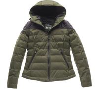 Blauer Easy Winter 2.0 Chaqueta textil para motocicletas de señoras, Verde/Azul, Talla XS