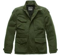 Blauer Ethan Chaqueta textil de motocicleta de invierno, verde, Talla XXL
