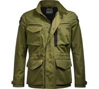 Blauer Ethan Chaqueta textil para motocicletas, verde, Talla XL