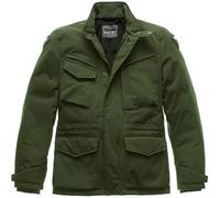 Blauer Ethan Chaqueta textil de motocicleta de invierno, verde, tamaño XL