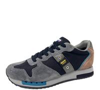Blauer F4QUEENS01WAX - Zapatillas con cordones para hombre, color gris, gris, 41 EU