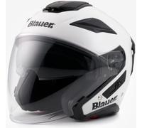 Blauer JJ-01 Monocolor Casco Jet, Bianco, XL (60/62)