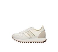 Blauer Millen - Zapatillas de piel, Crema blanca, 40 EU