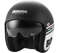 Blauer Pilot 1.1 06 Casco jet, negro/gris, Talla L (60)