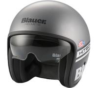Blauer Pilot 1.1 06 Casco Jet, negro-gris, tamaño XS para Hombres