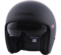 Casco Moto Jet Blauer PILOT 06 MONO In Fibra Grigio Titanio Opaco ECE2206
