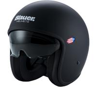 Blauer Pilot 1.1 Mono 06 Casco Jet, negro, Talla S (56)