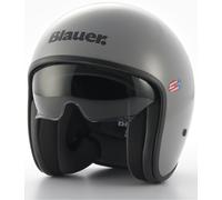 Blauer Pilot 1.1 Monochrome Casco Jet, gris, tamaño S para Hombres