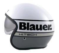 Blauer Pilot 4.0 HT - Casco de moto blanco y gris H02 brillante, homologado ECE 22.06 L