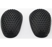 Blauer Protectores de codo, negro, Talla única