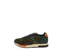 Blauer QUEENS01 Sneakers Hombre Marrón/Verde obscuro 41