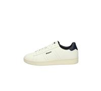 Blauer S5grant01 - Zapatillas con Cordones de Piel para Hombre, Marino Blanco, 40 EU