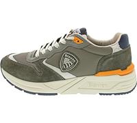 Blauer S5ray02 Zapatillas con Cordones de Tela/Ante para Hombre, Military Taupe, 42 EU