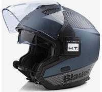 Blauer Solo BTR Casco de jet (Blue Matt,M (58/59))