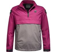 Blauer Spring Pull Chaqueta textil de motocicleta para damas, gris/morado, Talla XS