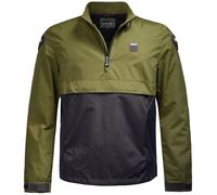 Blauer Spring Pull Chaqueta textil para motocicletas, verde-azul, tamaño M para Hombres