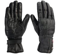 Blauer Union Winter Guantes de motocicleta, negro, Talla L