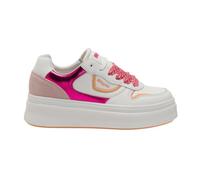 Blauer - Zapatillas blancas bajas Fuxia - Shoes - Mujer - Multicolor - 37 EU -