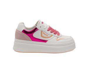 Blauer - Zapatillas blancas bajas Fuxia - Shoes - Mujer - Multicolor - 40 EU -