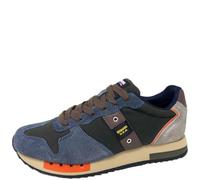 Blauer Zapatillas de hombre Queens tela bicolor, Color Navy Military Size 40, 45 EU