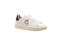 Blauer Zapatillas Hombre S6BUCK07/LEA, blanco / negro, 42 EU