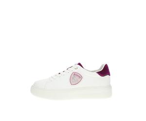 Blauer Zapatillas mujer Sneaker Venus Piel White D25BU05 F4VENUS01/LEA, Crema Cyclamin, 37 EU