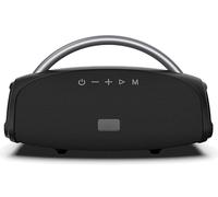 BLAUPUNKT Altavoz Bluetooth Potente Portátil Negro con Batería Integrada, Manos Libres, USB, Tarjeta SD y Luz LED Ambiental