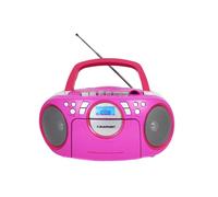Blaupunkt bb16pk reproductor de cd reproductor de cd portátil rosa