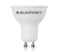 Blaupunkt Bombilla GU10 LED - Spot - Iluminación Ambiental - 5W - Reemplazo de 50W - Blanco Cálido 2700K - 450 Lúmenes - Luz Calida de Bajo Coste y Energía - Paquete Único