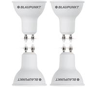 Blaupunkt Bombilla GU10 LED - Spot - Luz Blanca Neutra - 5W - Reemplazo de 50W - Blanco Natural 4000K - 475 Lúmenes - Luz de Bajo Coste y Energía - Paquete de 4
