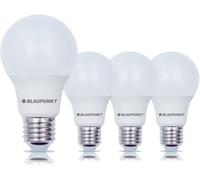 Blaupunkt Bombilla LED Con Casquillo E27 - Classic - Luz Blanca Neutra - 9W - Equivalente a 60W - Blanco Natural 4000K - Rosca Edison - Lámpara - Luz Calida de Bajo Coste y Energía - Paquete de 4