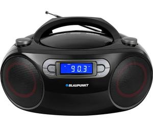 BLAUPUNKT Boombox BB18BK FM PLL/CD|MP3|USB|Clock/Alarm