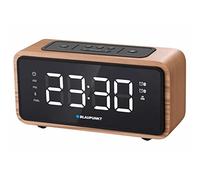 Blaupunkt CR65BT Radio Despertador FM Bluetooth 60, Memoria de emisora, Pantalla LED, Reloj con Doble Alarma y función de repetición