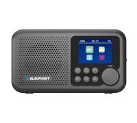 Blaupunkt DR8BK Radio portátil, Dab+ FM, Bluetooth 5.3, Pantalla a Color de 2,4 Pulgadas, batería USB-C de 1800 mAh, Doble Alarma, Salida para Auriculares: compacta y Ligera.