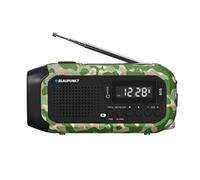 Blaupunkt ER20GC Radio FM/AM con linterna LED, panel solar, SOS