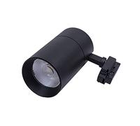 BLAUPUNKT - Foco de 1 fase, 12 W, 1200 lúmenes, 3000 K, color blanco cálido, luz amarilla, foco para riel, luces para sistema de riel, proyector, IP20, pasillo, resaltado, tiendas, oficina, color