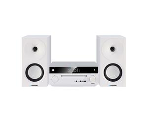 Blaupunkt Microtorre MS30.02BT Bluetooth CD USB FM 50W RMS Blanco